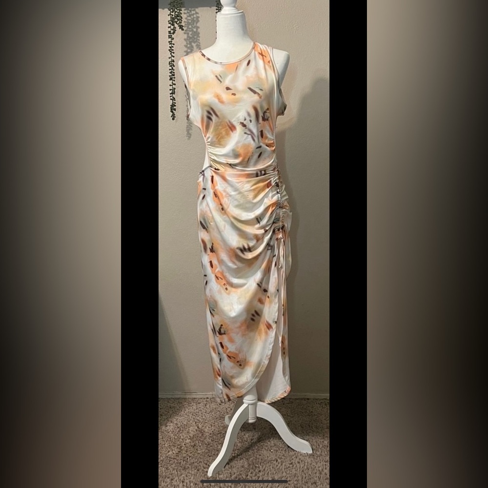 18. Side slit dress